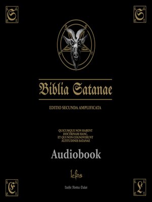 cover image of Biblia Satanae ESA